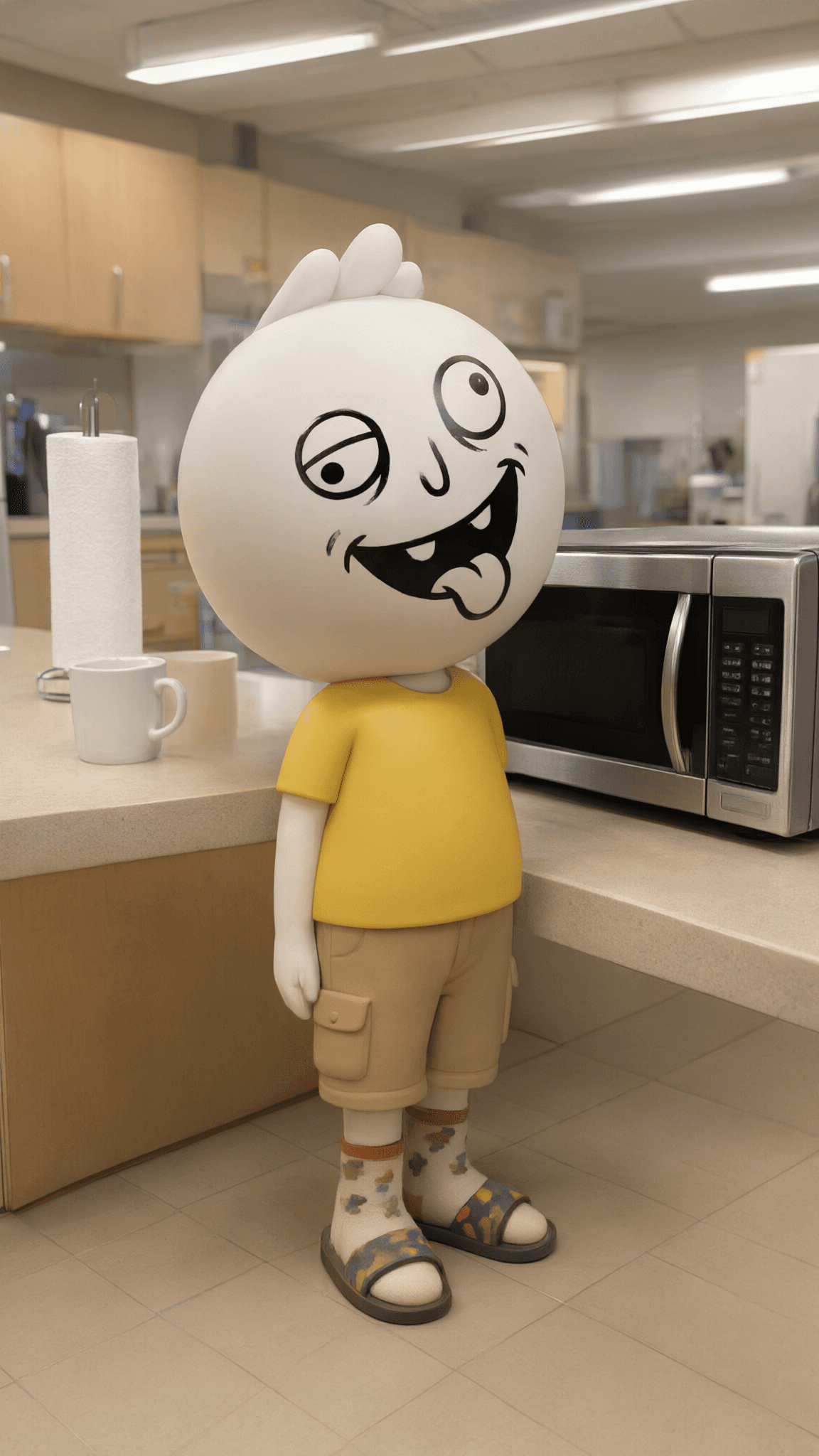 soup box said "microwave 2 min, then stand 1 min" so i stood. very straight. like a soldier. nobody told me to sit back down. wait what. soup was perfect tho. chart is also doing the stand part rn. herp derp