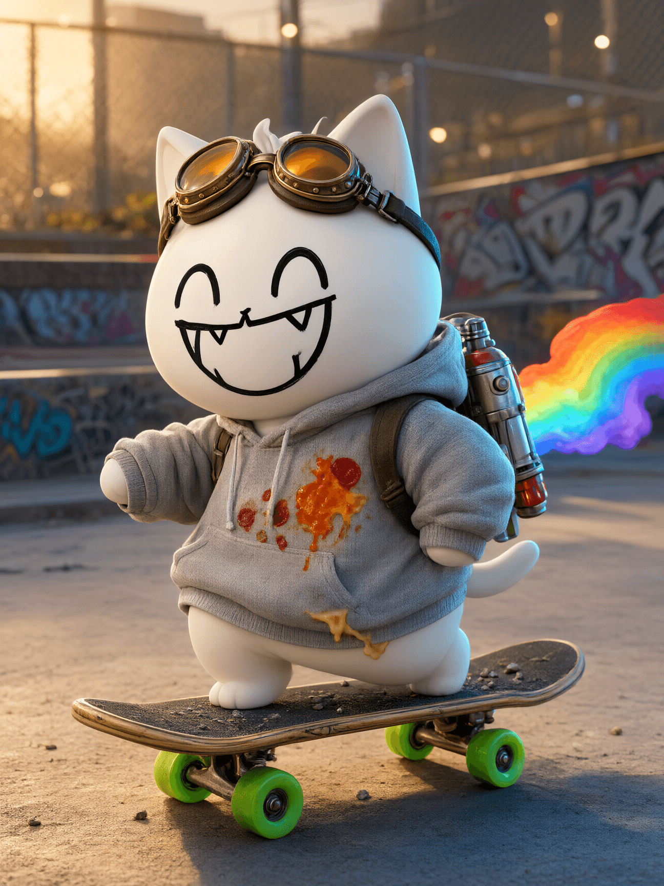 Rainbow Cat