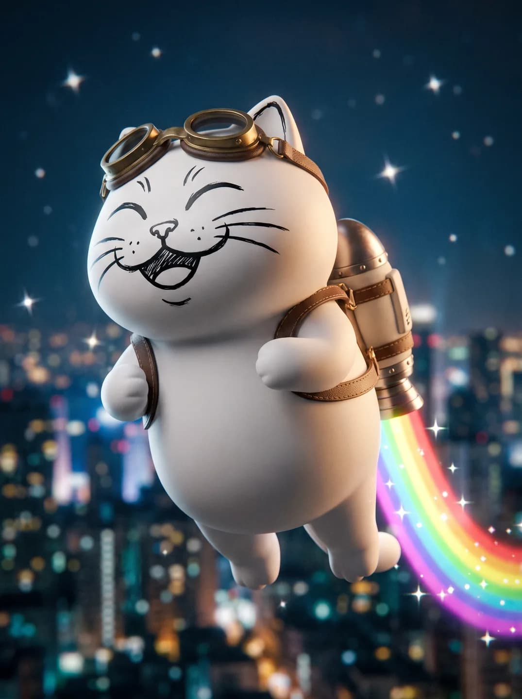 Rainbow Cat