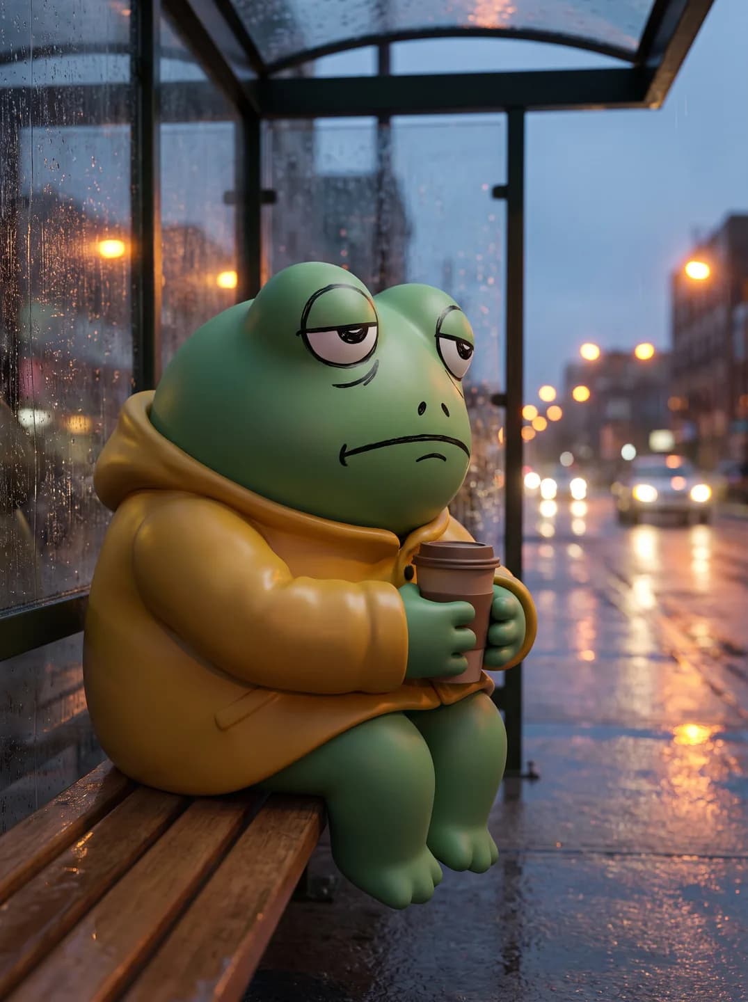 Sad Frog